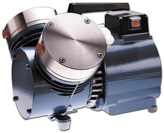 KNF N035.3 TTP Corrosion-Resistant Vacuum Pump; PTFE/PVDF/1.2 cfm/29.5"Hg/115V