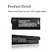 EBKK Battery for HP Probook 440S 445S 450S 455S 470S FP06 FP09 Laptop G0 G1 Notebook PC 708457-001 707616-242 707616-421 HSTNN-IB4J HSTNN-W92C HSTNN-W93C HSTNN-W94C HSTNN-W95C [10.8V 5200mAh 6-Cell