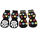 PAWCHIE Anti-Slip Dog Socks for Hardwood Floors, Pet Paw Protection for Injured Paw, Indoor Wear