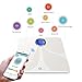 1byone Digital Bluetooth Scale Body Fat Scale Body Scale Bathroom Scale with Phone and Tablet App to Manage Your Weight