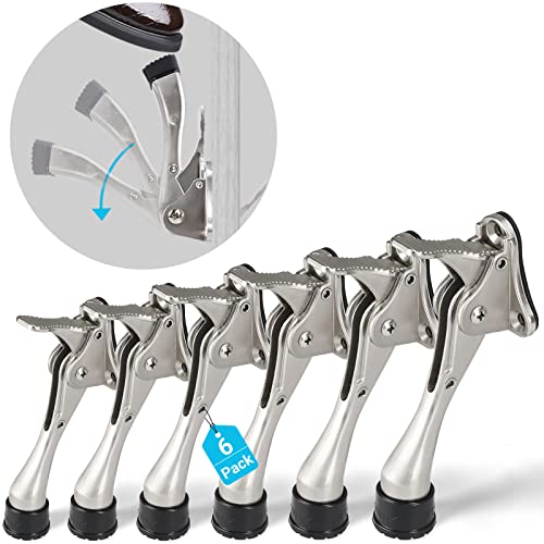 Heavy Duty Door Stopper,Kickdown Door Stop For Heavy Door, Easy To Set & Release With