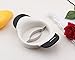 Magikuchen Stainless Steel Mango Cutter/Corer/De-Corer/Slicer/Wedger/Chopper/Divider/Peeler with Ergonomic strong Non-Slip Grip Handles and Sharp Blades for easy coring & cutting satisfaction!