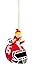 Team Sports America NCAA Helmet Elf Ornament