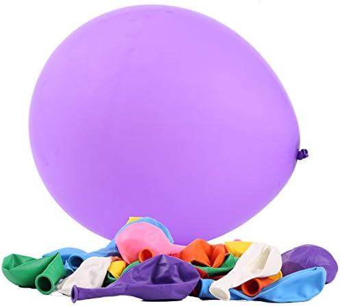 Latex Balloons,12 inches Assorted Bulk of 144pcs,8 Colors 18 pcs/color,Great Variety Of Assorted Colors Perfect for Birthday Engagement Graduation Party Wedding Parade Balloons Decoration By Holeco