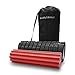 HealthyLifeStyle Foam Roller, 2 in 1 Deep Tissue Massage AccuPoint Roller with Carrying Case