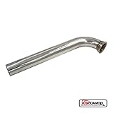 44mm 60mm Wastegate Stainless Steel Dump Pipe V-Band Flanged