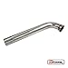 44mm 60mm Wastegate Stainless Steel Dump Pipe V-Band Flanged