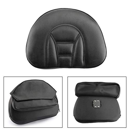 Areyourshop Front Driver Rider Sissy Bar Seat Backrest Pad For Touring Road Gilde