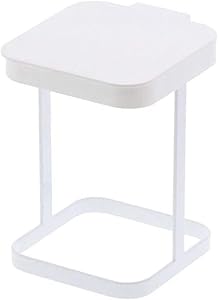 Originals Metal Countertop Trash Can Garbage Wire Stand for Home Kitchen(White）