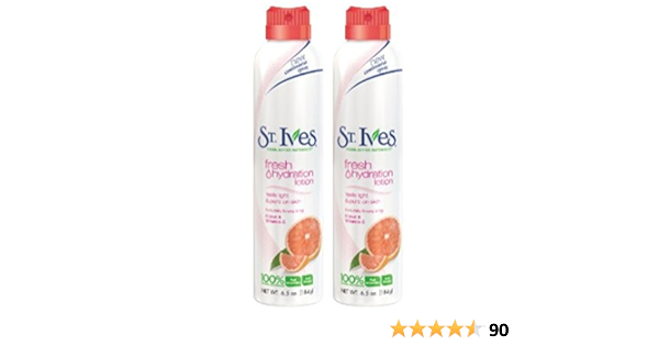 st ives spray lotion discontinued