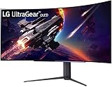 LG UltraGear 45GR95QE 45 Inch Curved OLED Gaming Monitor WQHD 240Hz 0.03ms view 10