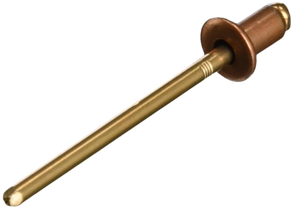 Gesipa Mini Blind Rivets – Pack of 50/Pack, 4 X 6 MM, Copper/Bronze