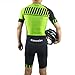 EMONDER Men's Triathlon Short Sleeve Tri Suit Breathable Quick Dry Team Skinsuit Bike Swim Run