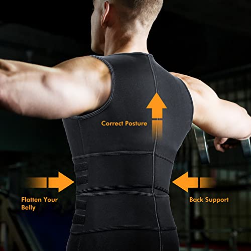 2 in 1 sauna vest and waist trainer