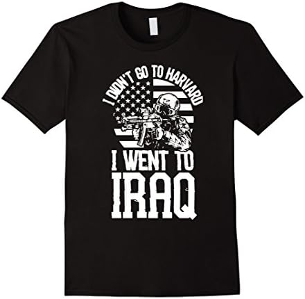 Men's Iraq War Veteran Shirt XL Black
