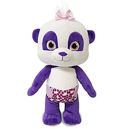 aolongwl Plüschtier 4 Stück / Los 25 cm Snap Toys Word Party Lulu, Panda Elefant Wallaby Kuscheltiere Plüschtier – Bild 4