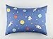 Kids Toddler Pillowcases 2 Packs 100% Cotton 14x19 Fits Toddler Crib Bedding Pillow 14x19, 13x18 Small Pillow (Navy Blue, Whales)
