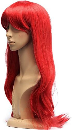 HOZZQ Women's 28" Long Curly Wavy Hair Cosplay Costume Party Wigs
