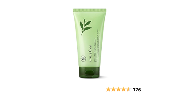 innisfree green tea moisture cleanser