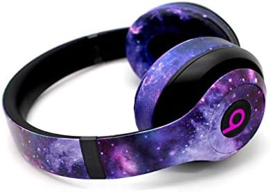 Beats by Dre Studio 3 Wireless - Custom Painted Dr. Dre Bluetooth Headset w/Evil Headphones Galaxy Cushions - (Galaxy)