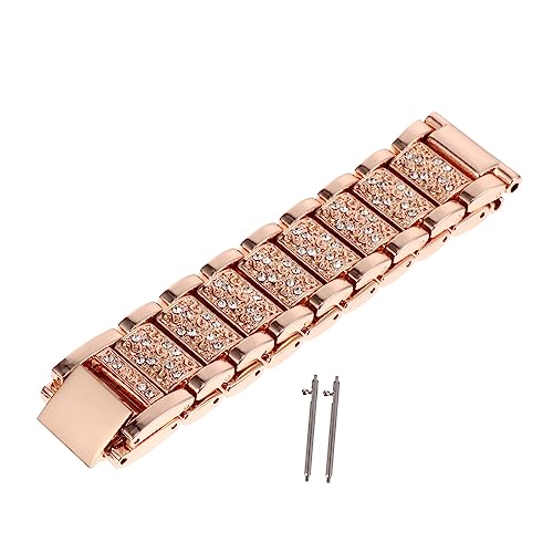 OSALADI 1pc Creative Rhinestone Replacement Watch Strap Compatible for Samsung Watch Fashionable Band Dazzling Design Comfortable Fit for Friends and Family