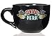 Friends Central Perk Latte Coffee Mug 16oz - Choose White or Black (Black 16oz)