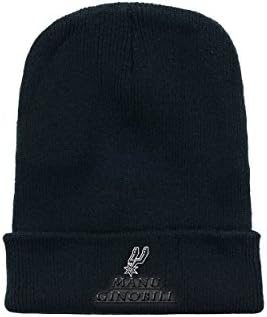 WearOwnStyle Manu Favorite Player Ginobili Beanie Black Winter Knitted Hat Authentic One Size Embroider For Adult and Youth