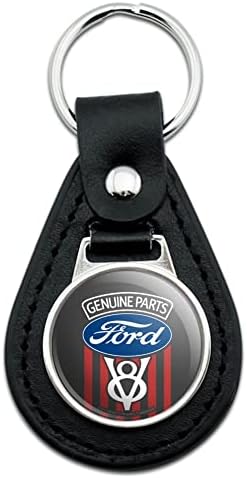 Amazon.com: GRAPHICS & MORE Black Leather Ford Motor Company