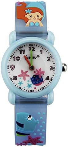 Cheamlion Kids Girls Cute Fish Jelly Wrist Analog Quartz Watch