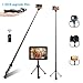 Selfie Stick, Professional 45-Inch Selfie Stick Tripod, Extendable Selfie Stick with Wireless Remote & Tripod Stand for iPhone 14 13 12 11 pro Xs Max Xr X 8 7 6 Plus/Samsung Galaxy Note 9/S9 Plus More
