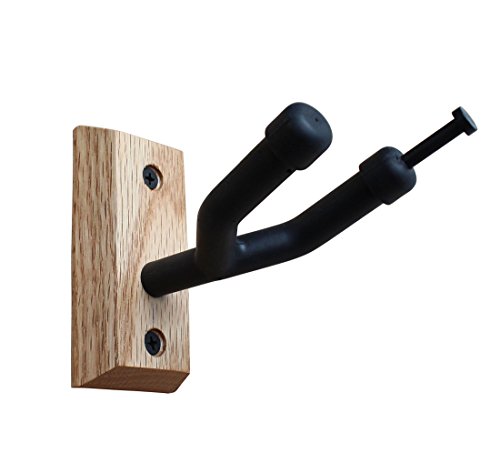 Vizcaya Hardwood Home & Studio Wall Mount Violin Hanger with Bow Holder(VLH30)