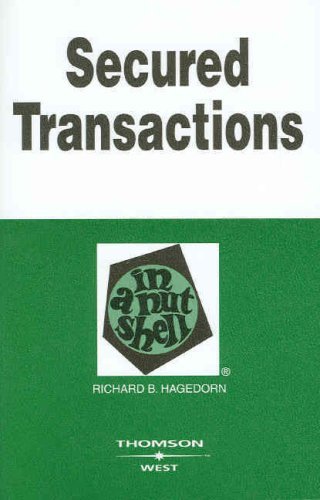 Secured Transactions in a Nutshell 0314598464 Book Cover