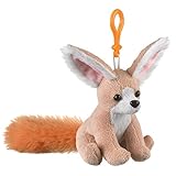 Fennec Fox Plush Backpack Clip Toy Keychain 5.5 Stuffed Fennec Fox, Kids Stuffed Animals