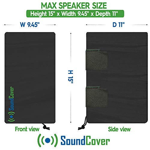 Two Large Outdoor Speaker Covers for CBracklet Mounted Speakers Like