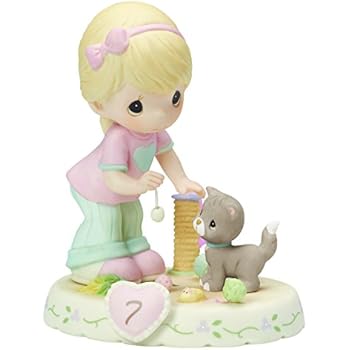 precious moments brunette girl with bracelet age 9 figurin precious moments brunette girl with bracelet age 9 figurin
