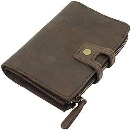 7" Clutch Passport ID Card Cash Zipper Holder L610.DB