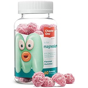 Magnesium Gummies – Great Tasting Magnesium Gummies for Kids, Men & Women – Calm Kids Magnesium, Certified Kosher, 60 Gummies