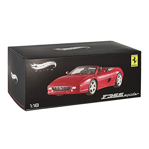 Hotwheels Elite 1:18 Scale Ferrari F355 Spider (Red)