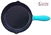 Crucible Cookware Silicone Hot Handle Holders (Large, Turquoise)
