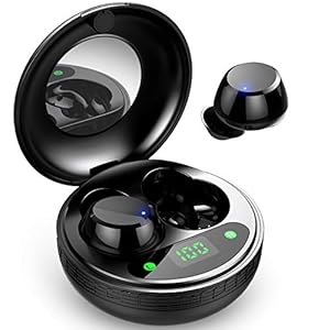 Wireless-Headphones-lecover-Wireless-Earbuds-TWS-Mini-Bluetooth-50-Headphones-In-Ear-IP7-Waterproof-Bluetooth-Earphones-with-Mic-and-Charging-Case-Hi-Fi-Stereo-Touch-Control-Headset-for-Sports Wireless Headphones, lecover Wireless Earbuds Headphones with Mic, Mini Bluetooth 5.0 Headphones In Ear with Charging…
