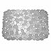 iDesign Pebblz Large Plastic Sink Grid, Non-Skid Dish Protector Mat for Kitchen, Bathroom, Basement, Garage, 11.75