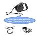 PetsAlly Retractable Dog Leash with Carry Bag and 3 Ebooks - Reflective, Tangle Free, 100% Life Time Guarantee - Best for Small Medium and Large Dogs Training, Hiking, Running, Jogging, Walking