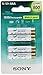 Sony Batteries Cycle Energy 800 mAh Pre-Charged AAA Rechargeable Batteries (Discontinued by Manufacturer)