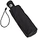 totes Automatic Compact Umbrella with Auto Open and Close, Black