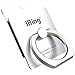 iRing Link, Made in Korea, Wireless Charging Friendly Phone Holder - Cell Phone Ring Grip Finger Holder and Stand Compatible with iPhone, Galaxy, and Other Smartphones(Silver)