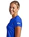 ASICS Women's Ready Set Short Sleeve Tee, New Blue, Medium