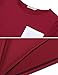 Towallmark(TM)Womens Long Sleeve Casual Dolman Lace Loose T-Shirt Batwing Tops