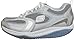 Skechers Women's Shape Ups XF Accelerators Lace-Up Fashion Sneaker,Silver Blue,8 M US