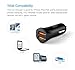 Fleeken iPhone USB Car Charger, 24W/4.8A Dual Port Car Fast Charger Adapter with 1-Pack 3 foot Lightning to USB Cord for iPhone X 8 Plus 8 7 Plus 7 6S Plus 6 S 5S 5C 5 SE