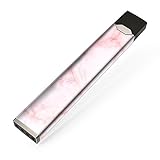 Skin Decal Vinyl Wrap for JUUL Vape Skins Stickers Cover / Rose Pink Marble Pattern